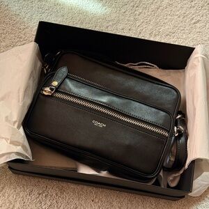 Coach Dakota Crossbody | Black Leather NWT